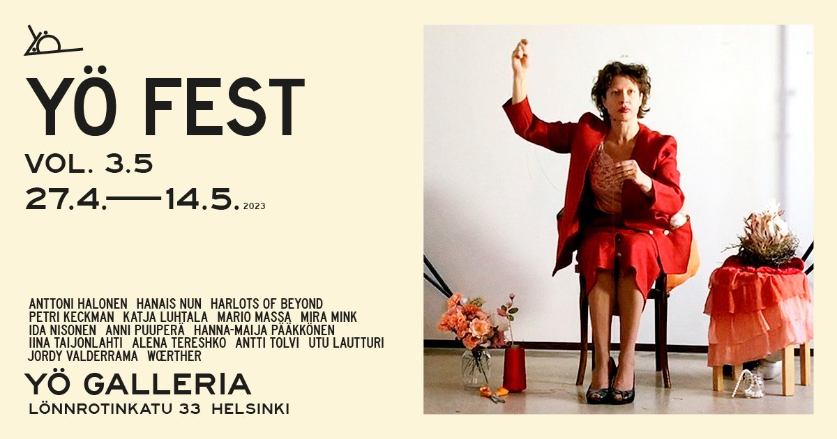 Yö Fest vol. 3.5 - Tapahtumaviikot 27.4.-14.5.2022